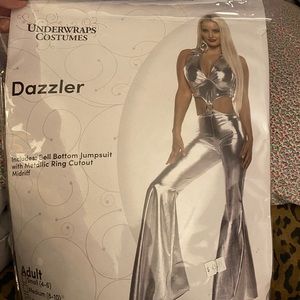 Adult 70s Disco Dazzler Costume- never worn- brand new large